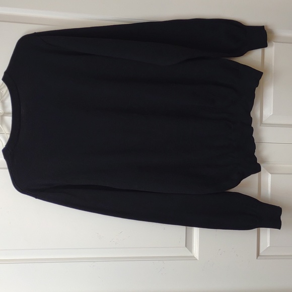 Boca Classics Men's Black Knit Long Sleeve Crewneck Pullover Lightweight Sweater - Picture 8 of 10